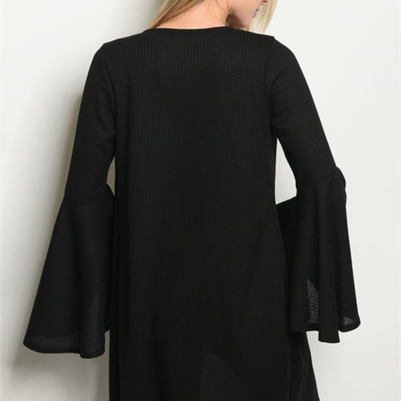 Long Bell SLeeve Cardigan - Picture 3 of 3